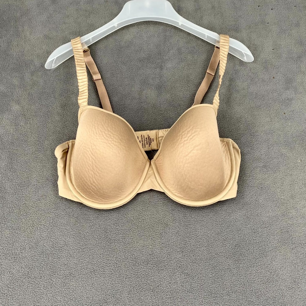 ThirdLove 24/7 Classic T-Shirt Bra Women's 36D Tan Memory Foam Adjustable Straps